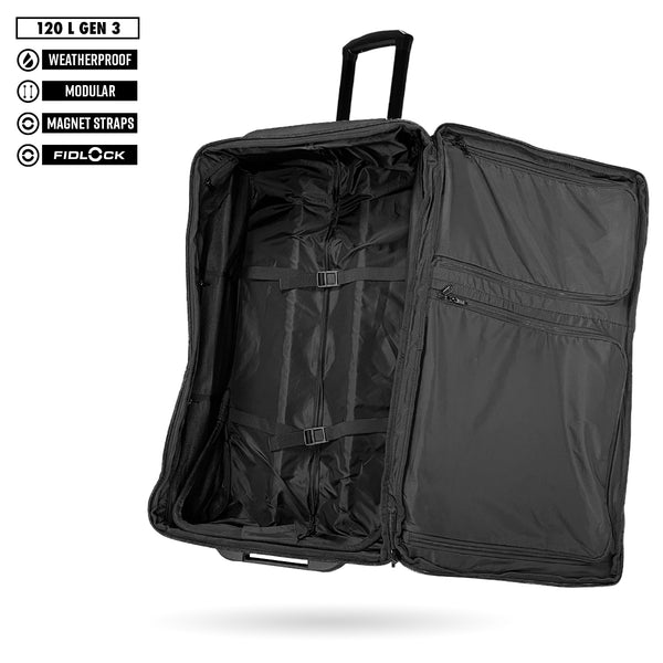 FNDN® MODULAR WEATHERPROOF ROLLING GEARBAG - 120L (XL) - SAND
