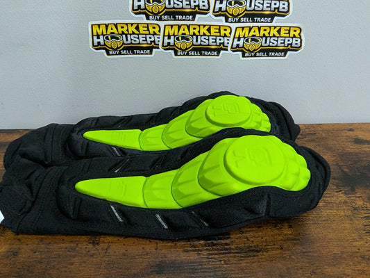 Planet Eclipse Overload HD Core Elbow Pads - Black/Green