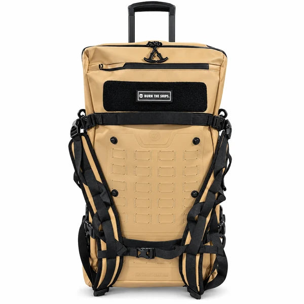 FNDN® MODULAR WEATHERPROOF ROLLING GEARBAG - 102L - SAND